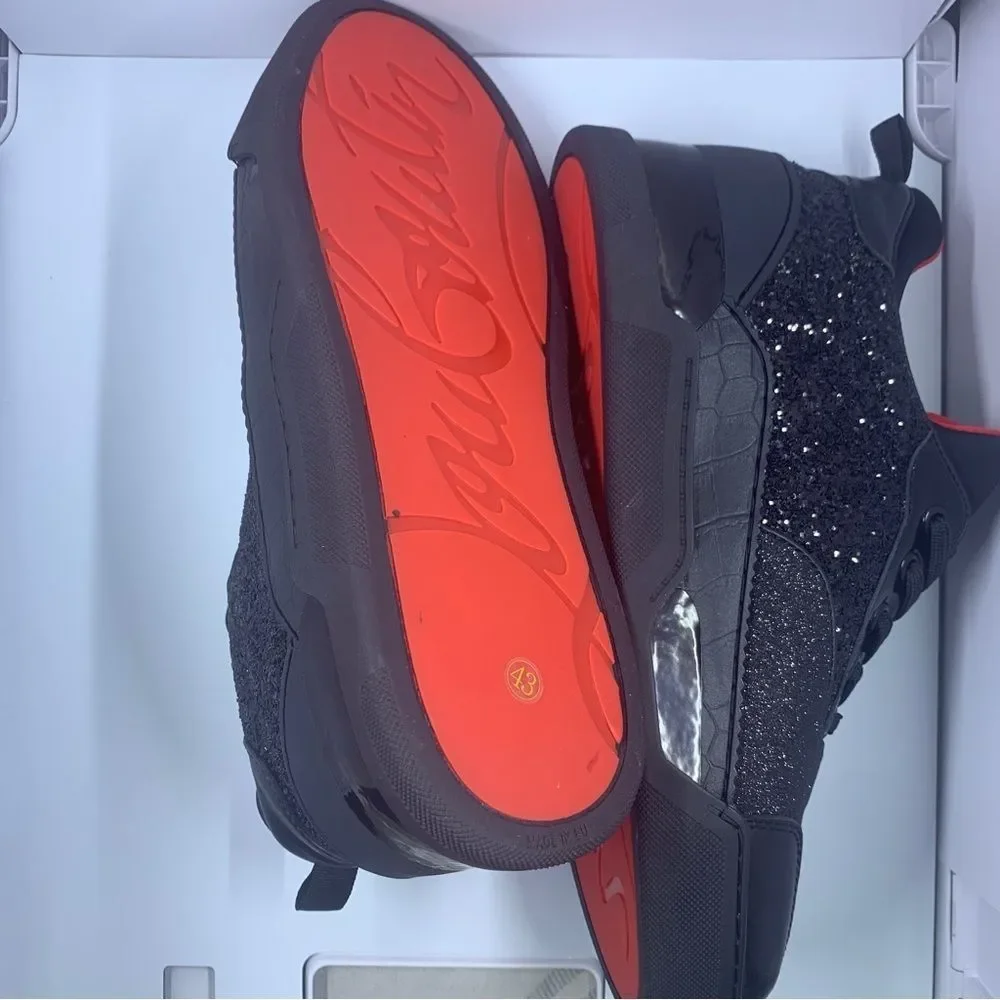 🔥Fashion glitter sneakers with red bottom
